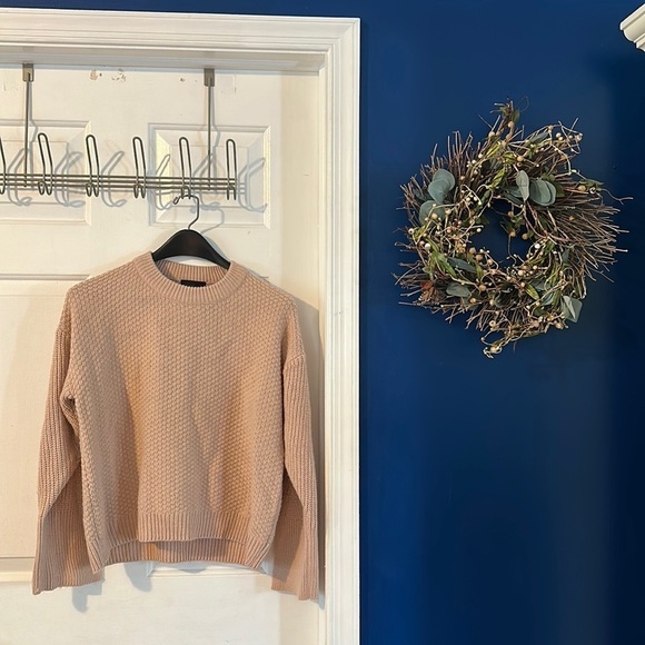 Women’s Topshop Pink Knit Sweater Size 2 - Picture 1 of 8